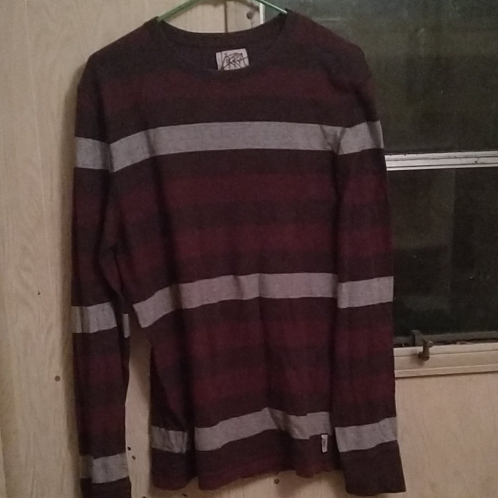 Men's long sleeve multi-color shirt
